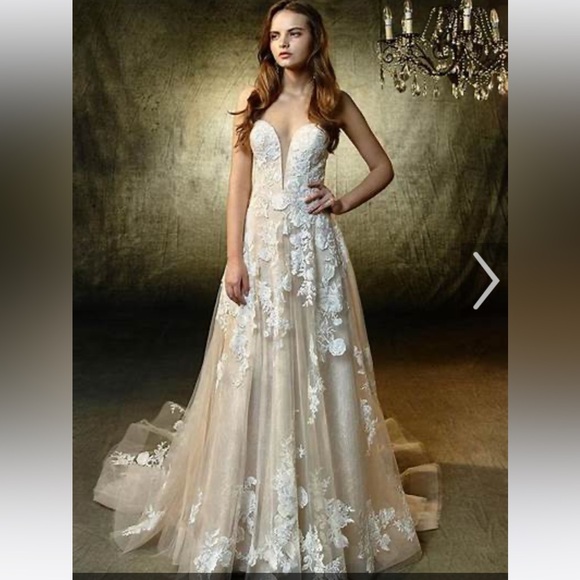 Blue by Enzoani Lili Wedding Dress - Picture 7 of 13